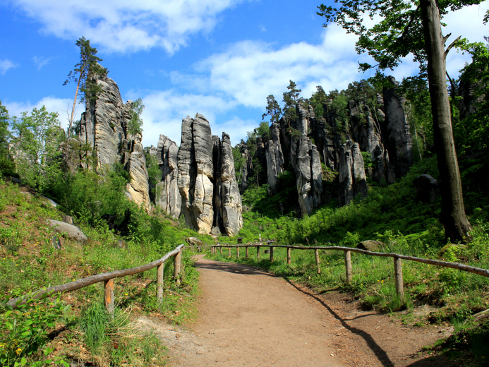 Prachovské skály - Ploužnice