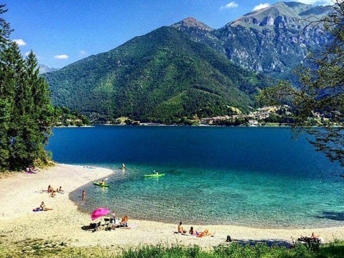 (Itálie) Lago di Ledro - horská chata Chorvatsko - Lago di Ledro-Ledro